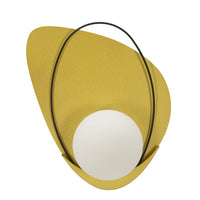 Lampada a Parete MF72, Oro, Metallo, 28x17x32 cm, Seven Design