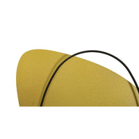 Lampada a Parete MF72, Oro, Metallo, 28x17x32 cm, Seven Design