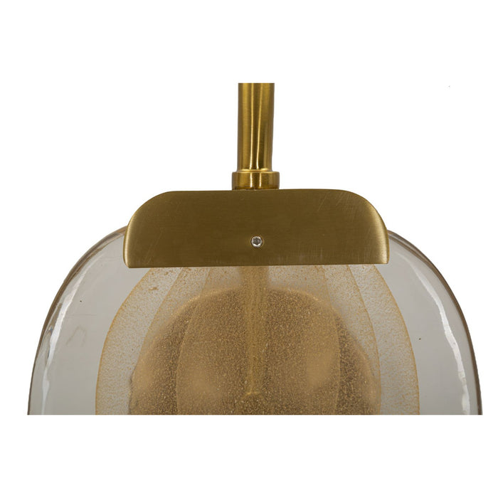 Lampada a Parete MF68, Oro, Metallo, 15x14x38 cm, Seven Design