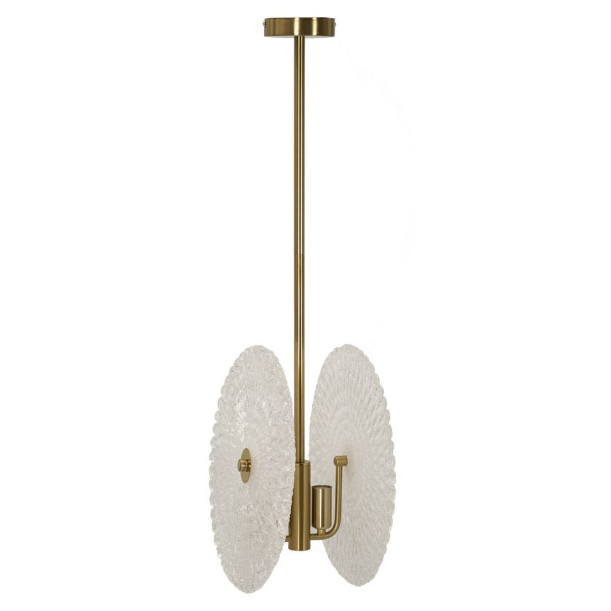 Lampada a Sospensione MF86, Oro, Metallo, 35x18x80 cm, Seven Design
