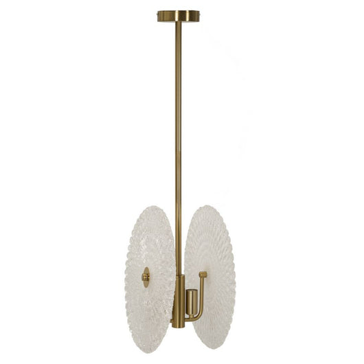 Lampada a Sospensione MF86, Oro, Metallo, 35x18x80 cm, Seven Design