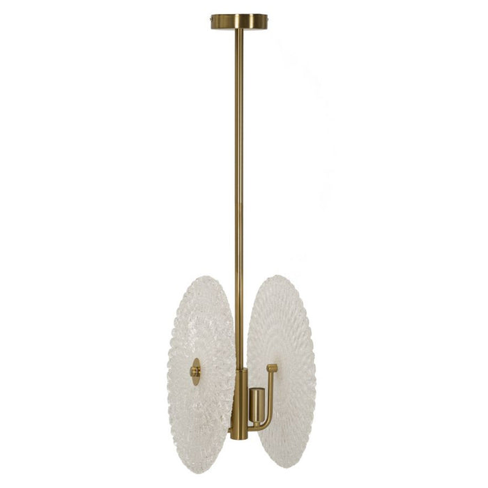 Lampada a Sospensione MF86, Oro, Metallo, 35x18x80 cm, Seven Design
