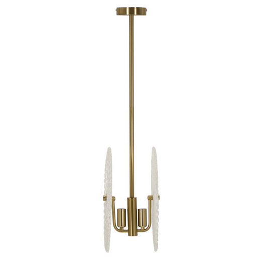 Lampada a Sospensione MF86, Oro, Metallo, 35x18x80 cm, Seven Design