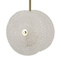 Lampada a Sospensione MF86, Oro, Metallo, 35x18x80 cm, Seven Design
