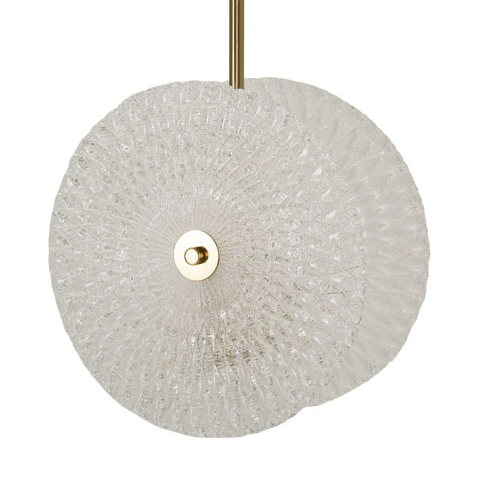 Lampada a Sospensione MF86, Oro, Metallo, 35x18x80 cm, Seven Design