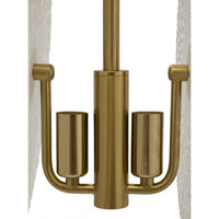 Lampada a Sospensione MF86, Oro, Metallo, 35x18x80 cm, Seven Design