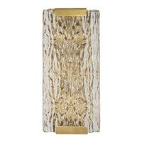 Lampada a Parete MF59, Oro, Metallo, 36x15x10 cm, Seven Design