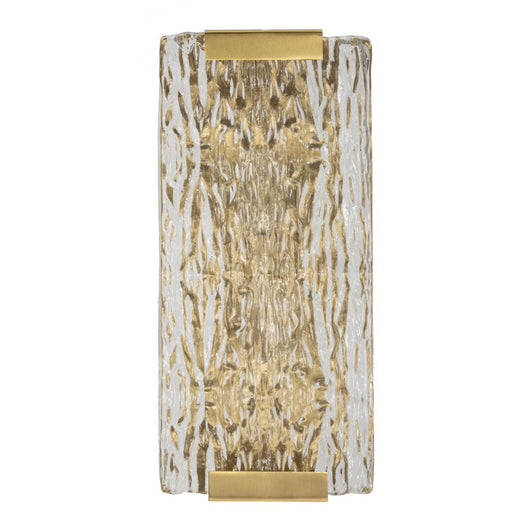 Lampada a Parete MF59, Oro, Metallo, 36x15x10 cm, Seven Design