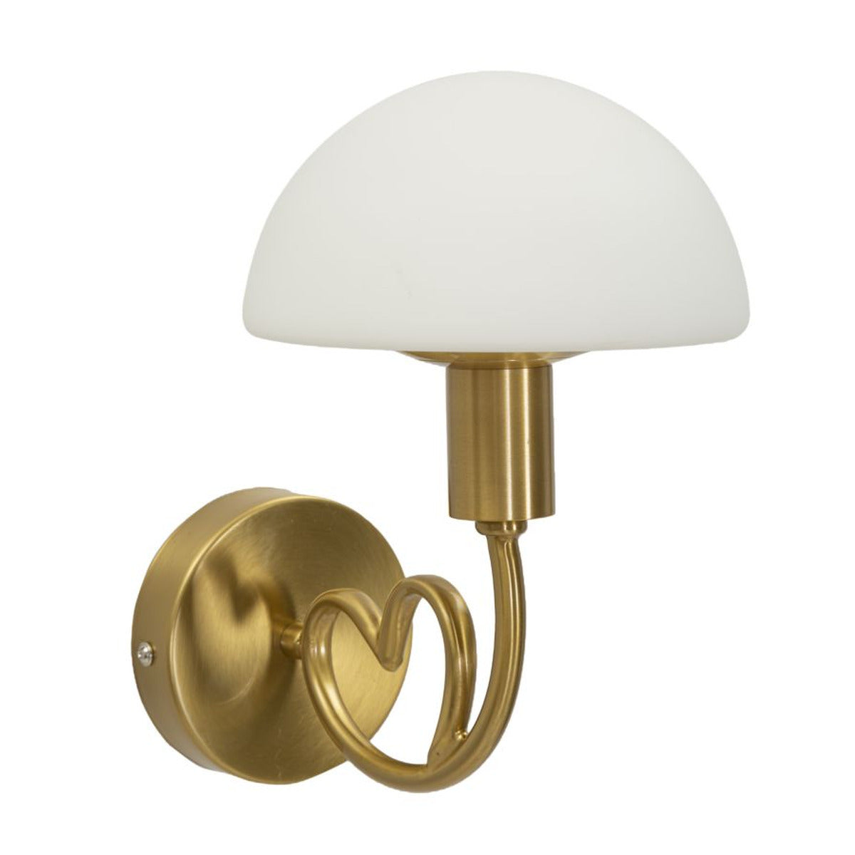 Lampada a Parete MF69, Oro, Metallo, 23x15x22 cm, Seven Design