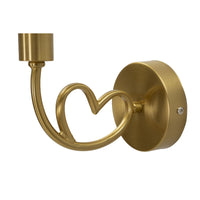 Lampada a Parete MF69, Oro, Metallo, 23x15x22 cm, Seven Design