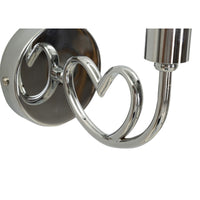 Lampada a Parete MF70, Argento, Metallo, 23x15x22 cm, Seven Design