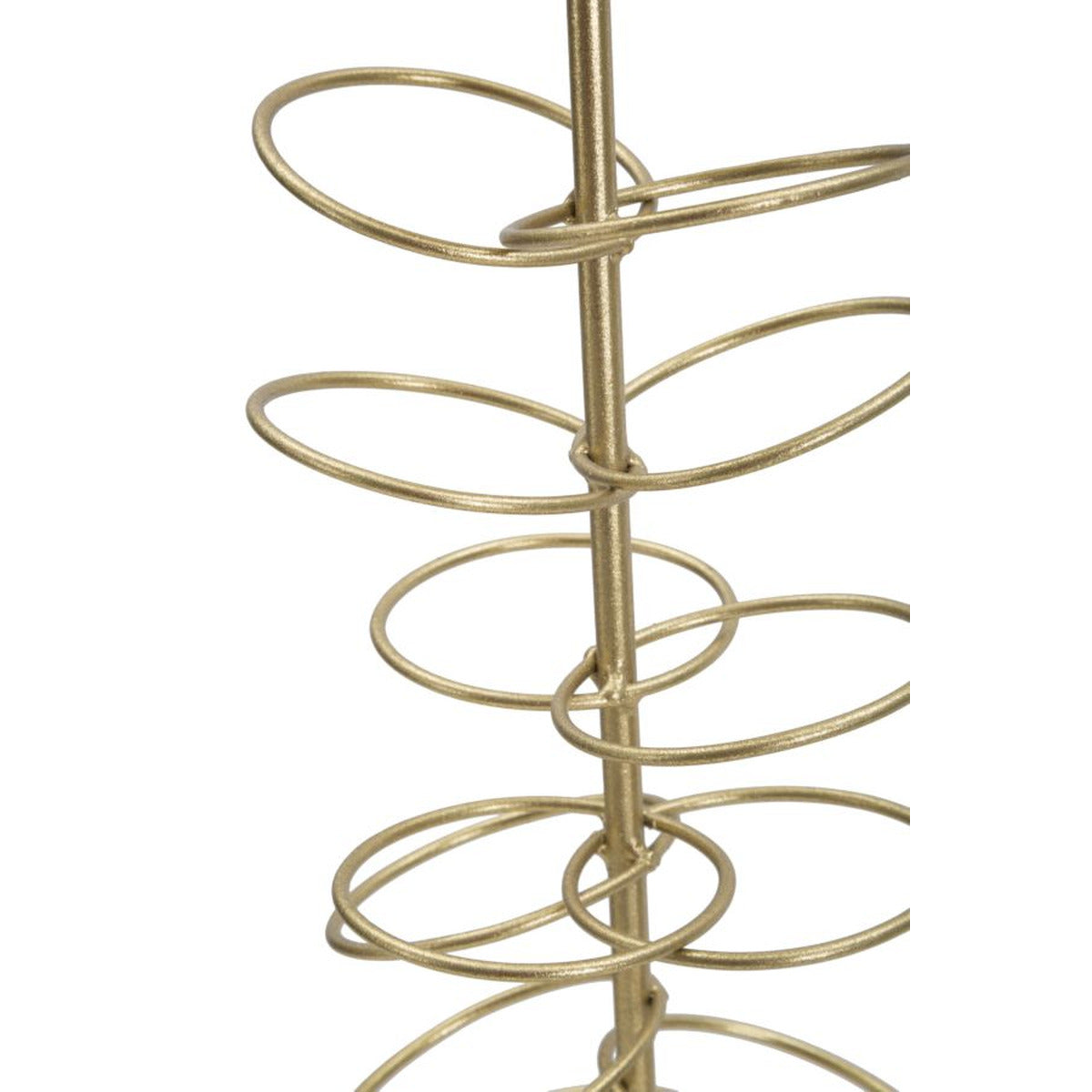 Portacandela MF341, Oro, Marmo, 14x13x46 cm, Seven Design