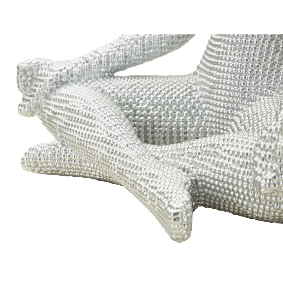 Scultura Yoga, Bianco, Poliresina, 23x20,5x15,5 cm, Seven Design