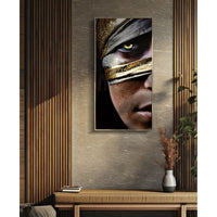 Stampa su Tela Viso, Multicolore, Tessuto, 102x52x4 cm, Seven Design