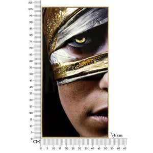 Stampa su Tela Viso, Multicolore, Tessuto, 102x52x4 cm, Seven Design