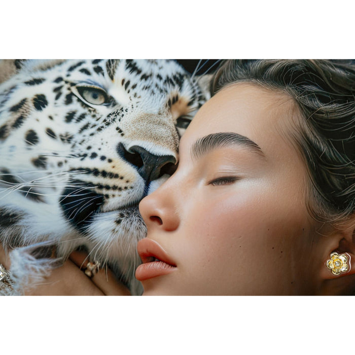 Stampa su Tela Viso, Multicolore, Tessuto, 102x52x4 cm, Seven Design