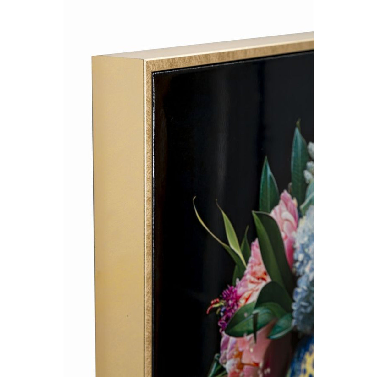 Stampa su Tela Fiori, Multicolore, Tessuto, 102x52x4 cm, Seven Design