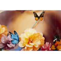 Stampa su Tela Fiori, Multicolore, Tessuto, 92x62x4 cm, Seven Design