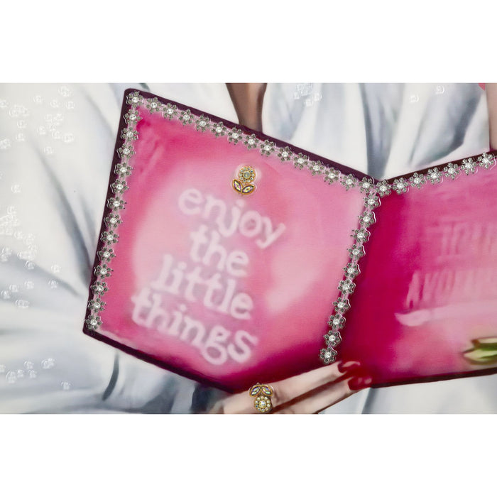 Stampa su Tela Relax, Multicolore, Tessuto, 82x82x4 cm, Seven Design