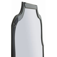 Specchio con Cornice Classico, Grigio, MDF, 100x85x1 cm, Seven Design