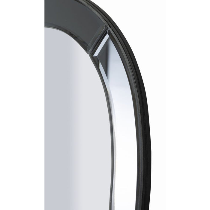 Specchio con Cornice Classico, Grigio, MDF, 100x85x1 cm, Seven Design