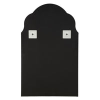 Specchio con Cornice Classico 3, Blu, MDF, 100x62x1 cm, Seven Design