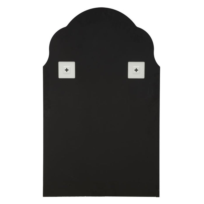 Specchio con Cornice Classico 3, Blu, MDF, 100x62x1 cm, Seven Design