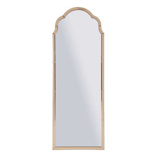 Specchio con Cornice Classico 5, Rosa, MDF, 150x55x2 cm, Seven Design