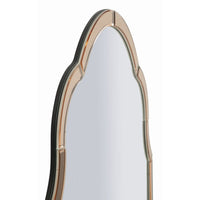 Specchio con Cornice Classico 6, Rosa, MDF, 100x62x1 cm, Seven Design