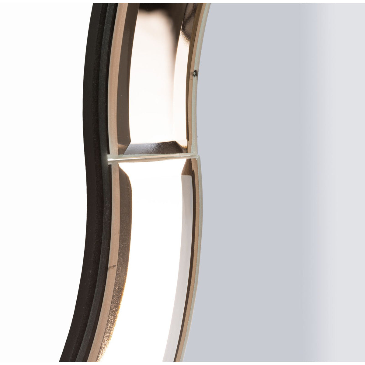 Specchio con Cornice Classico 6, Rosa, MDF, 100x62x1 cm, Seven Design