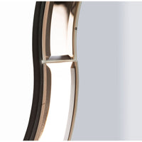 Specchio con Cornice Classico 6, Rosa, MDF, 100x62x1 cm, Seven Design