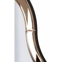 Specchio con Cornice Classico 6, Rosa, MDF, 100x62x1 cm, Seven Design