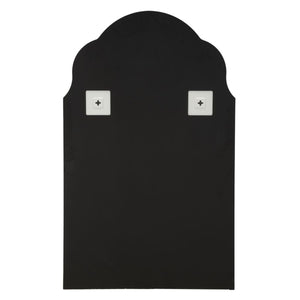 Specchio con Cornice Classico 6, Rosa, MDF, 100x62x1 cm, Seven Design