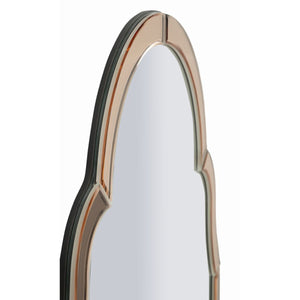 Specchio con Cornice Classico 7, Rosa, MDF, 80x47x1 cm, Seven Design