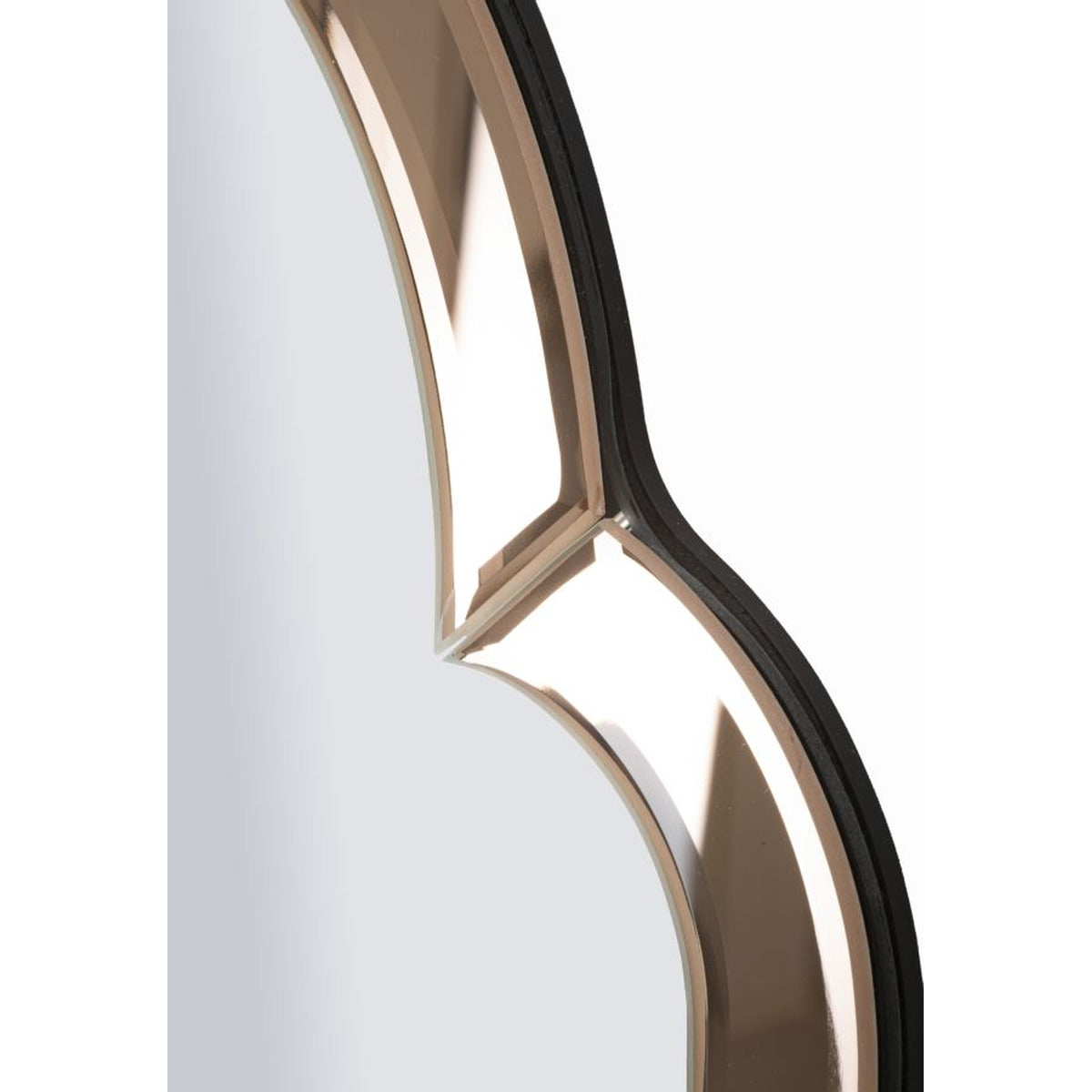 Specchio con Cornice Classico 7, Rosa, MDF, 80x47x1 cm, Seven Design