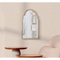 Specchio con Cornice Classico 7, Rosa, MDF, 80x47x1 cm, Seven Design
