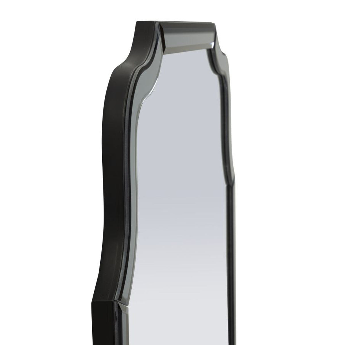 Specchio con Cornice Classico 8, Grigio, MDF, 150x60x2 cm, Seven Design