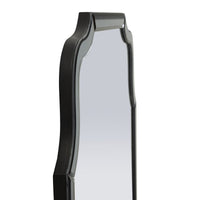 Specchio con Cornice Classico 8, Grigio, MDF, 150x60x2 cm, Seven Design