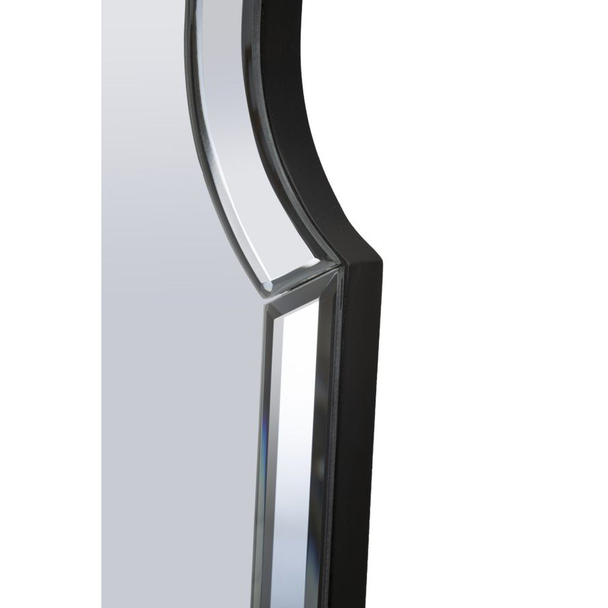 Specchio con Cornice Classico 8, Grigio, MDF, 150x60x2 cm, Seven Design