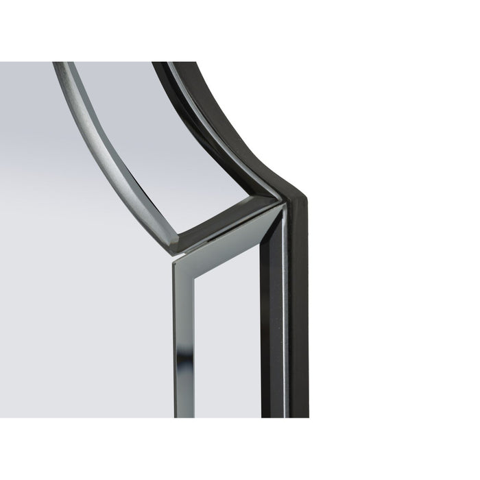 Specchio con Cornice Classico 8, Grigio, MDF, 150x60x2 cm, Seven Design