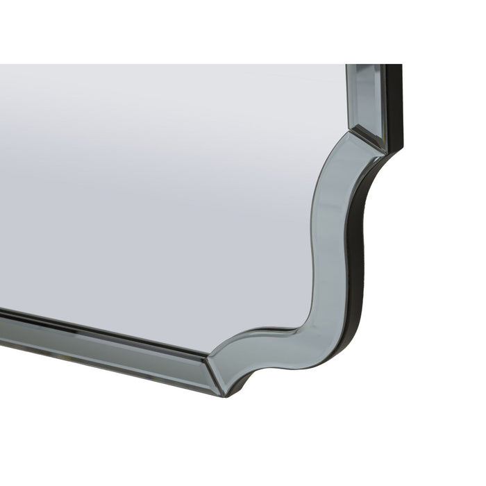 Specchio con Cornice Classico 8, Grigio, MDF, 150x60x2 cm, Seven Design