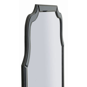 Specchio con Cornice Classico 9, Grigio, MDF, 90x60x1 cm, Seven Design