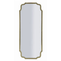 Specchio con Cornice Classico 10, Oro, MDF, 150x60x2 cm, Seven Design