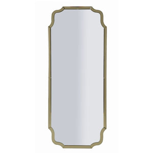 Specchio con Cornice Classico 10, Oro, MDF, 150x60x2 cm, Seven Design