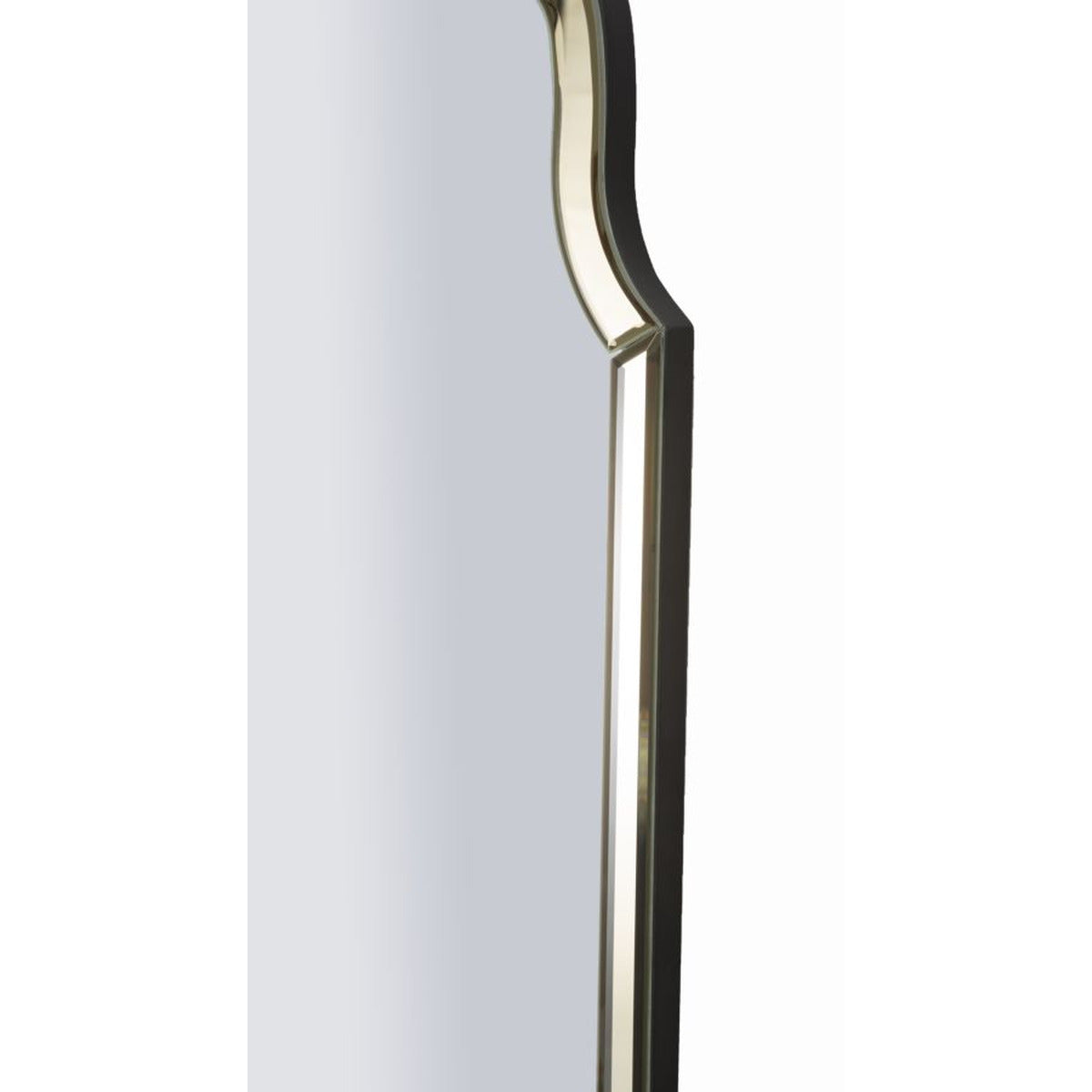 Specchio con Cornice Classico 10, Oro, MDF, 150x60x2 cm, Seven Design