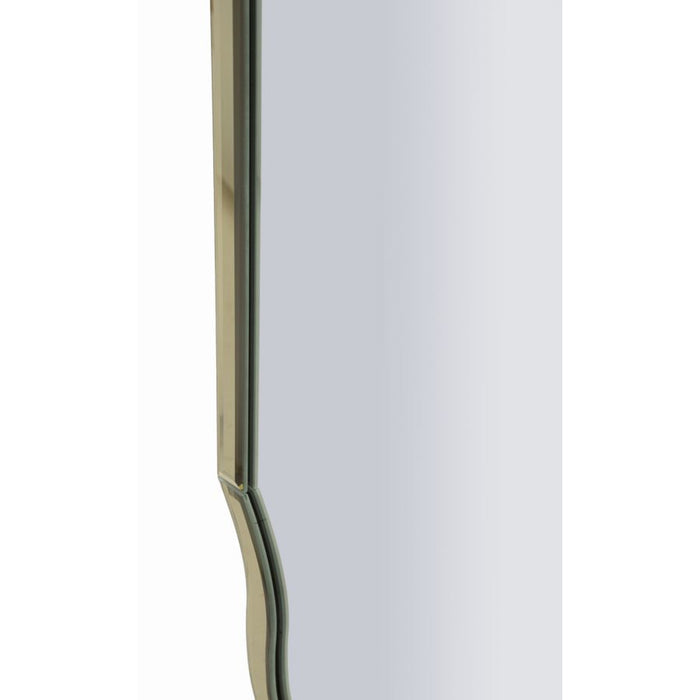 Specchio con Cornice Classico 10, Oro, MDF, 150x60x2 cm, Seven Design