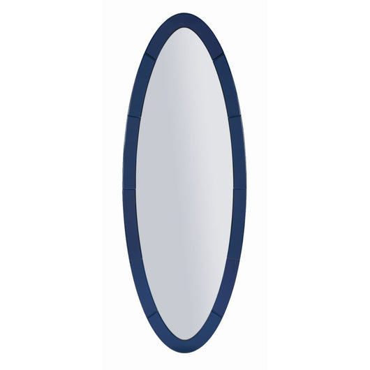 Specchio con Cornice MF695, Blu, MDF, 150x55x2 cm, Seven Design