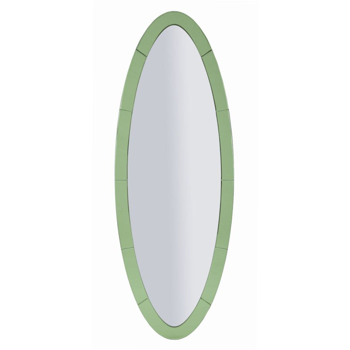 Specchio con Cornice MF696, Verde, MDF, 150x55x2 cm, Seven Design