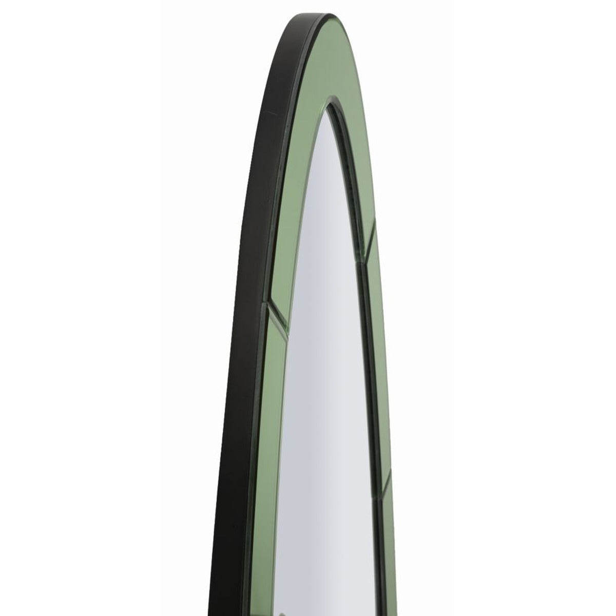 Specchio con Cornice MF696, Verde, MDF, 150x55x2 cm, Seven Design