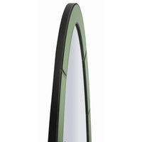 Specchio con Cornice MF696, Verde, MDF, 150x55x2 cm, Seven Design